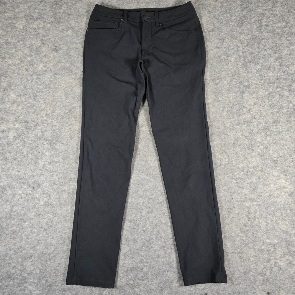 Lululemon Mens Black ABC Slim Fit Performance Chino Pants 28